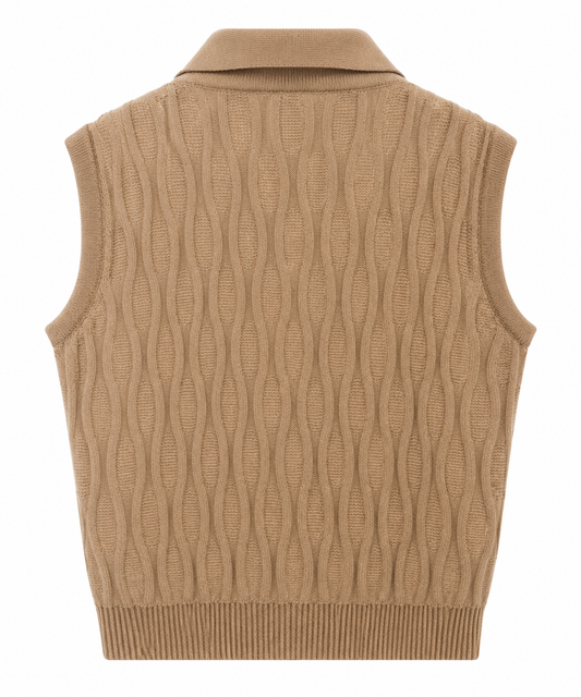 Gilet in misto cashmere