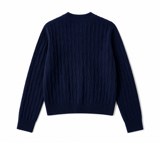 Cardigan 3D in misto cashmere