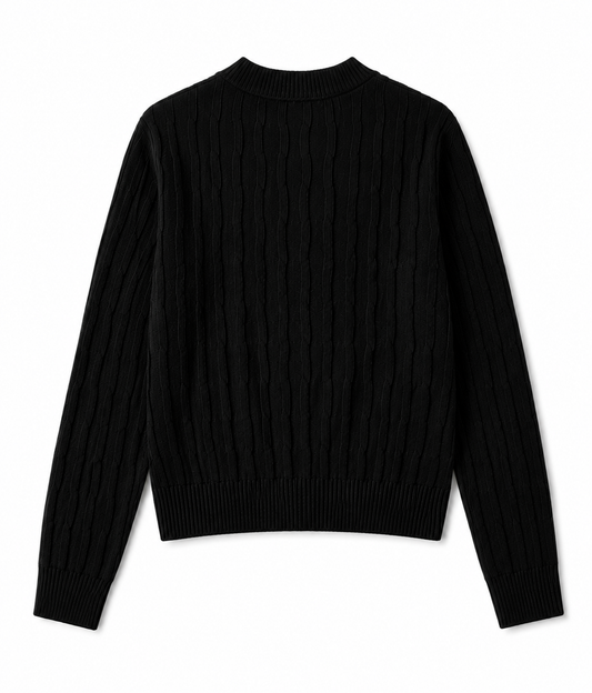 Cardigan 3D in misto cashmere