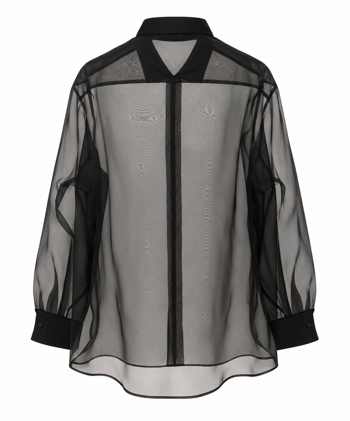Camicia oversize in seta