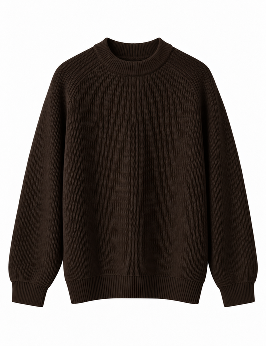 Pullover raglan in lana