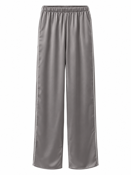 Pantaloni in seta modello pigiama