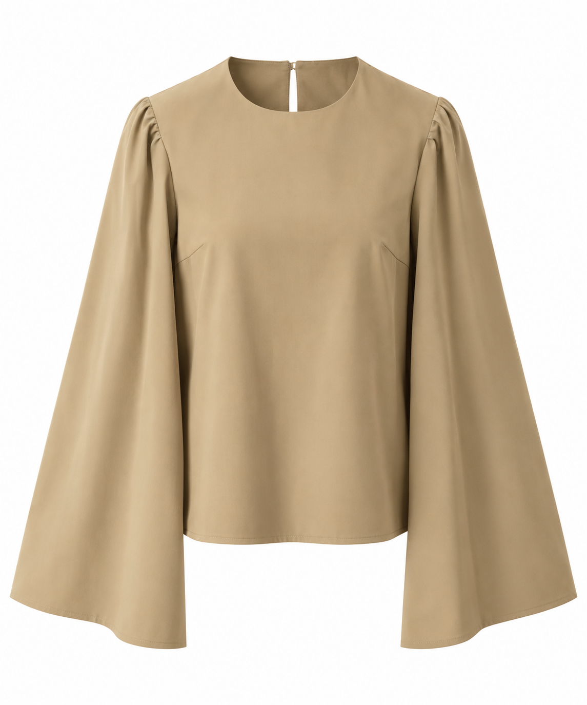 Top in gabardina