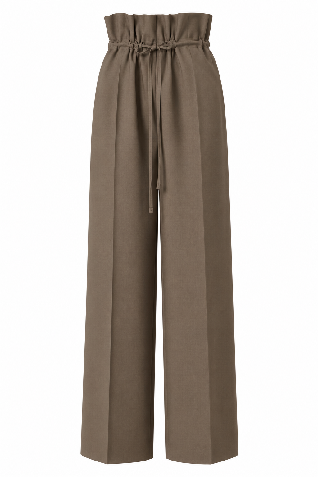 Pantalone caramella in fresco lana