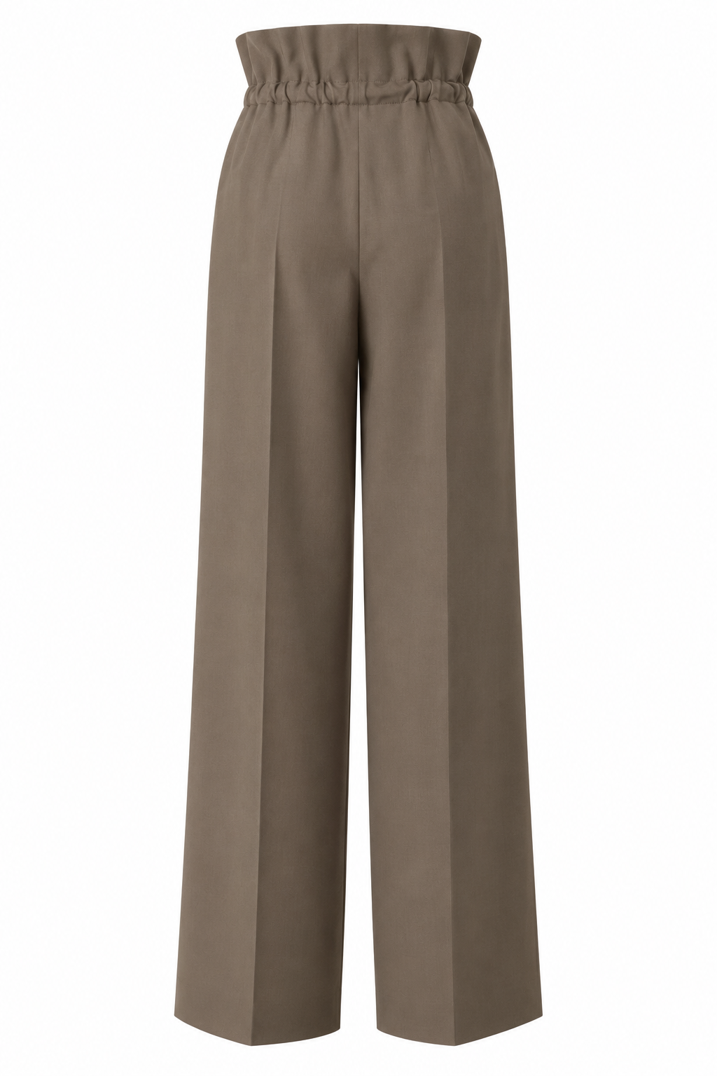 Pantalone caramella in fresco lana