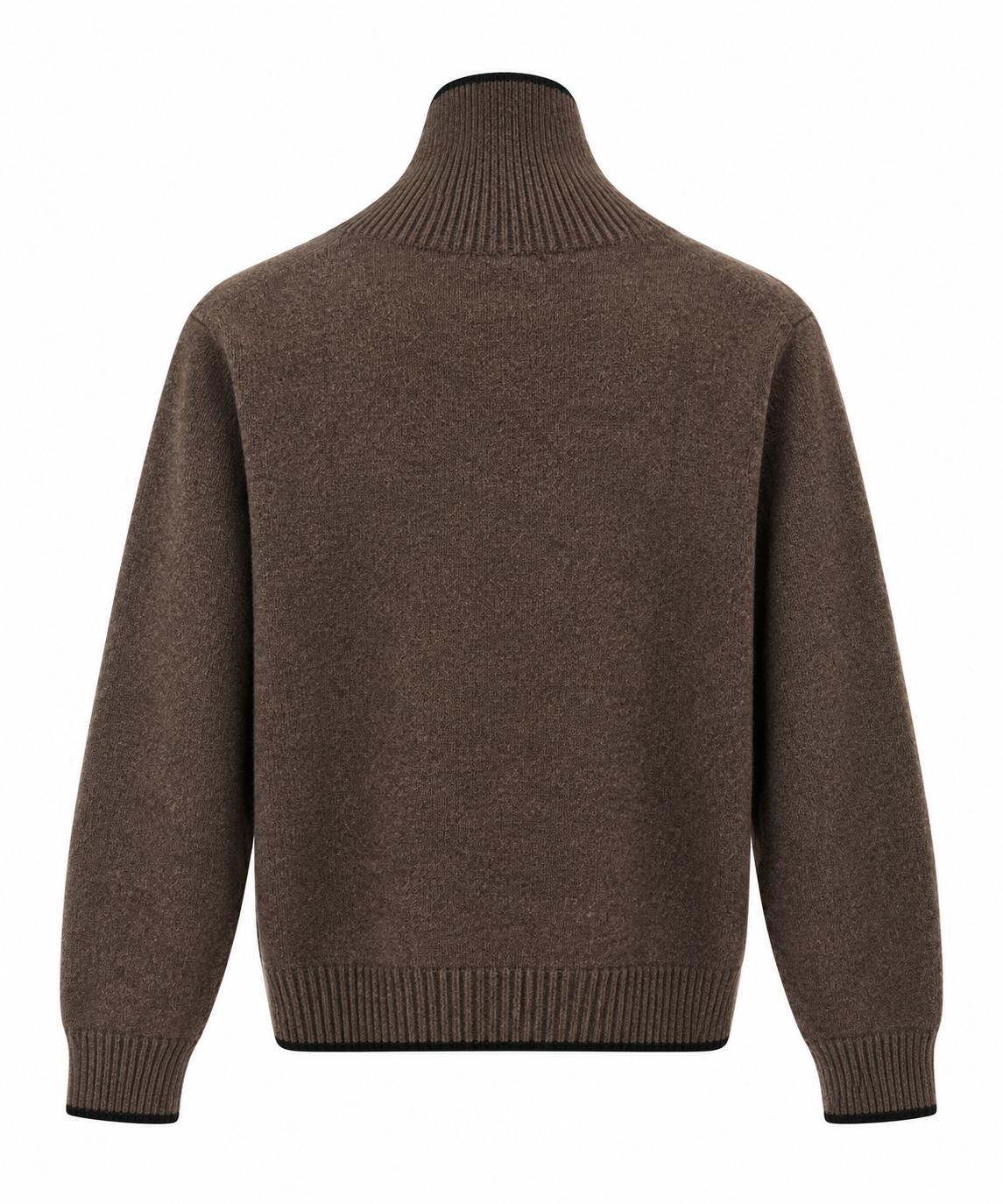 Maglia a collo alto in alpaca
