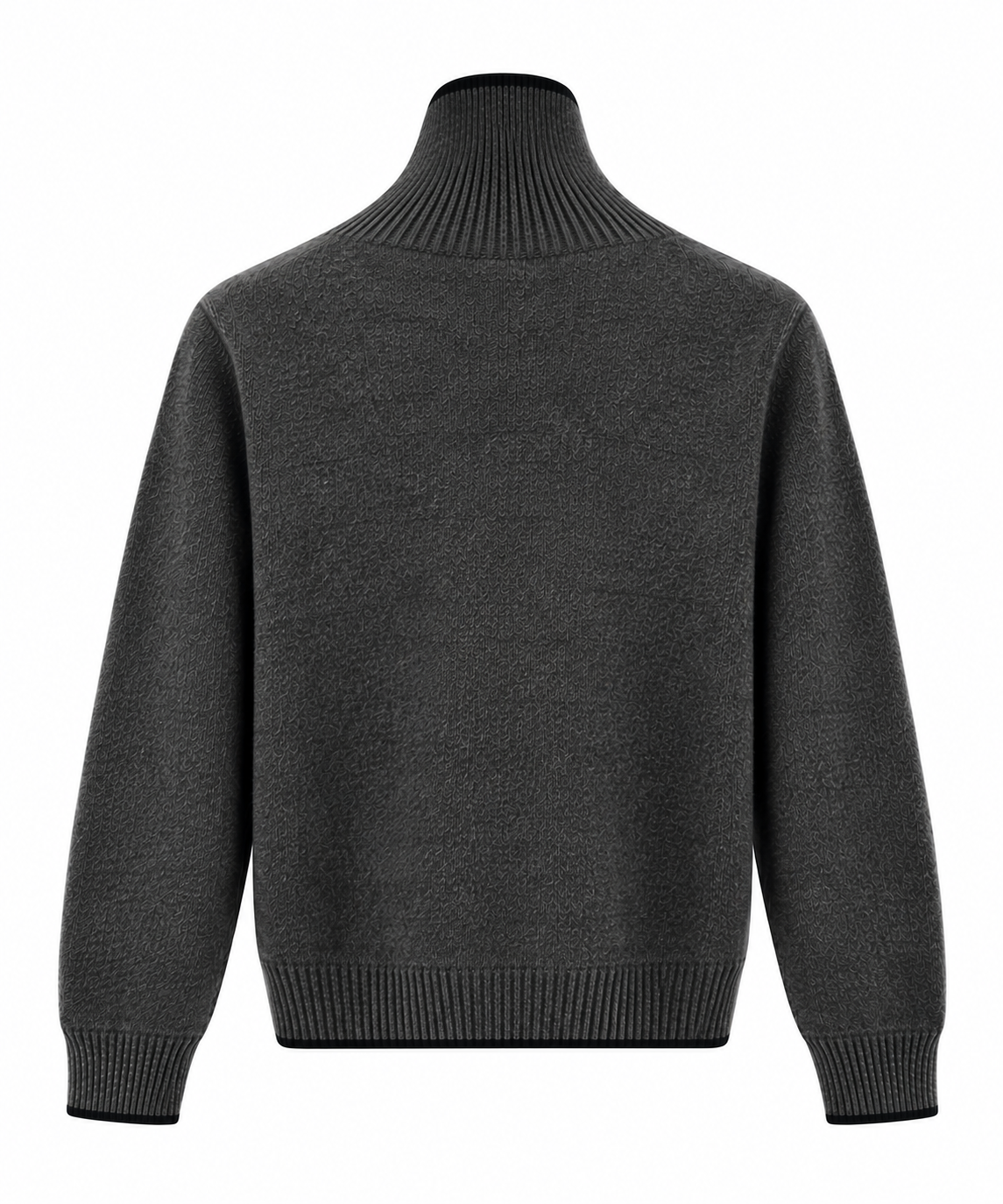 Maglia a collo alto in alpaca