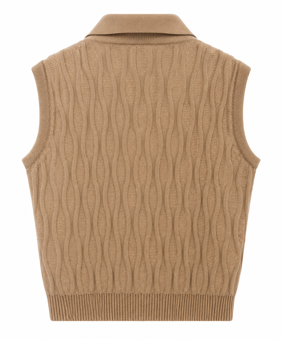 Gilet 3D in misto cashmere